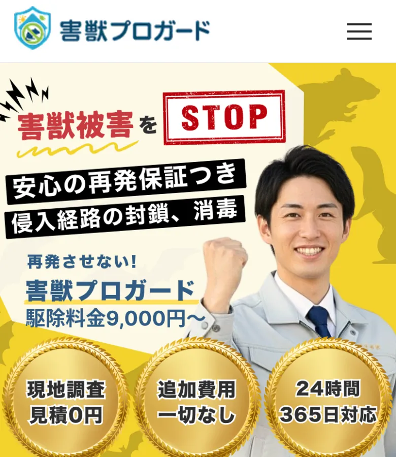 公式サイトの画面の一部